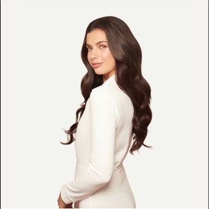 Luxy Clip-in Hair Extensions in Chocolate Brown